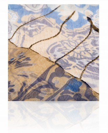 Палантин Женский S-PAISLEY.ANIMAL/GREY